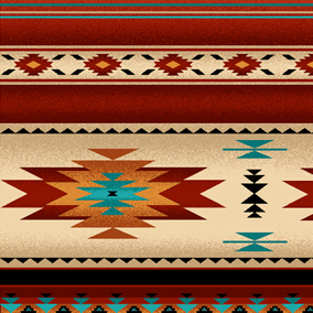 native stripe fabric