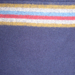 navy wool